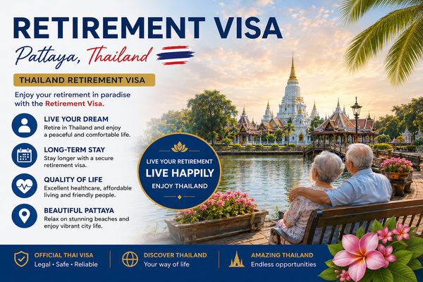 Retirement visa assistance Pattaya Thailand - Nan Services